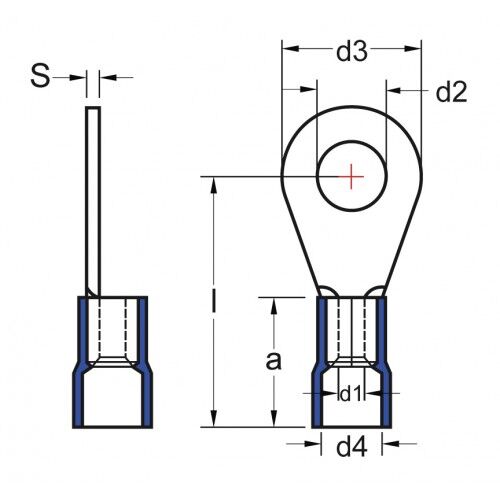 ŞAFAK Yuvarlak kablo pabucu