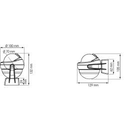 PLASTİMO Offshore 75 Pusula  Siyah