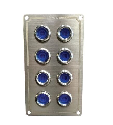 BFY 8 'lı Krom Switch Paneli