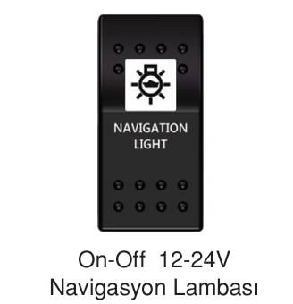 Tekne Switch /Navigasyon Lambası